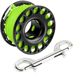 Small Aluminum Reel with 100Ft-FU