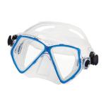 Scubapro Mini Vu Diving Mask Blue Clear Skirt
