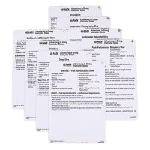 Cue Cards - Advanced Open Water, Instructor
