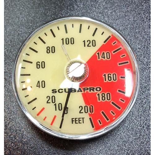 Depth Gauge Mini Capsule - Imperial