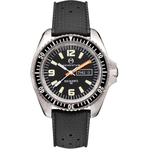 MOMENTUM Sea Quartz 30 [42mm]-Blk Tropic FKM Rubber 