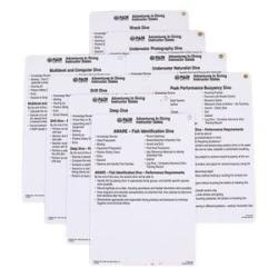 Cue Cards - Advanced Open Water, Instructor