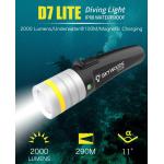 D7 Lite-2000 Diving Torch