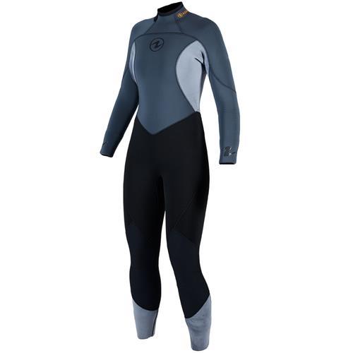 AQUAFLEX 7MM WMS BLK/GRY XL