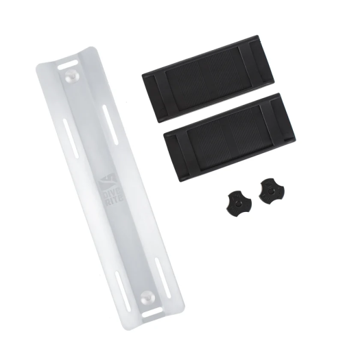 BACKPLATE SINGLE TANK ADAPTOR - SS
