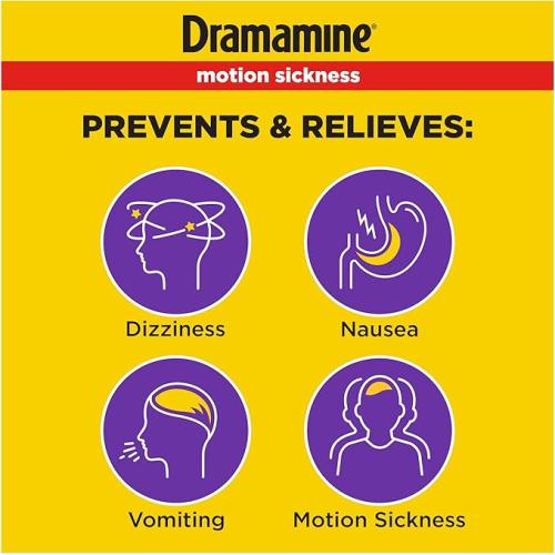 MED-DRAMAMINE LESS DROWSY #8 25MG
