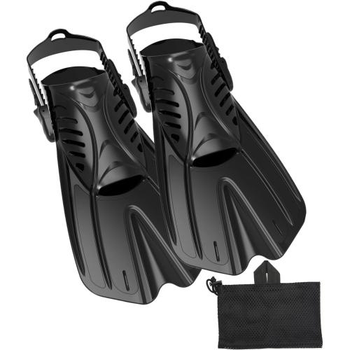 DOLPHIN KIDS FINS BLACK XL