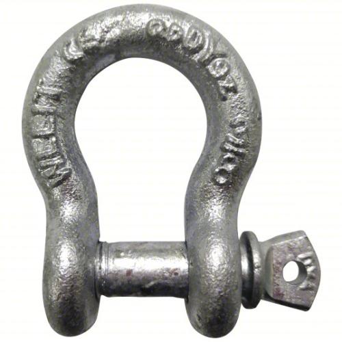 SAFETY ANCHOR SHACKLE FOR 3/16" CHAIN
