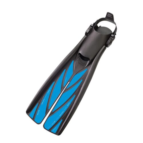 SPLIT FINS BLACK/BLUE LARGE