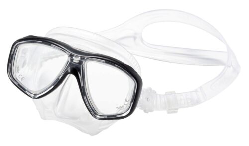 FREEDOM CEOS MASK- BLACK w/ CLEAR SKIRT