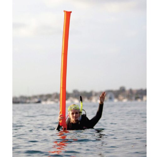 SMB SAFETY TUBE, W/ BAG & CLIP
