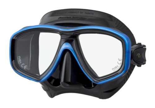 CEOS MASK -BLACK/FISH TAIL BLUE