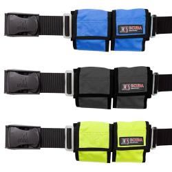Weight 6 POCKET WEIGHT BELT-YELLOW