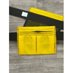 Weight 4 POCKET ZIPPER WEIGHT BELT YELLOW