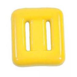 Weight pull through Lead Coated Lace-Thru 2 lb YL