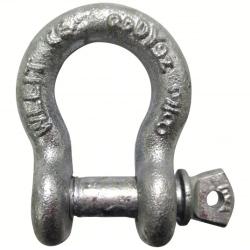 SAFETY ANCHOR SHACKLE FOR 3/16