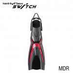 SWITCH FIN SM RED