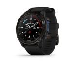 GARMIN MK3i 51mm CARBON GRAY DLC TITANIUM W BLACK SILICONE BAND