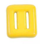 Weight pull through Lead Coated Lace-Thru 2 lb YL