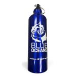 20oz Metal Ocean Blue Water Bottle