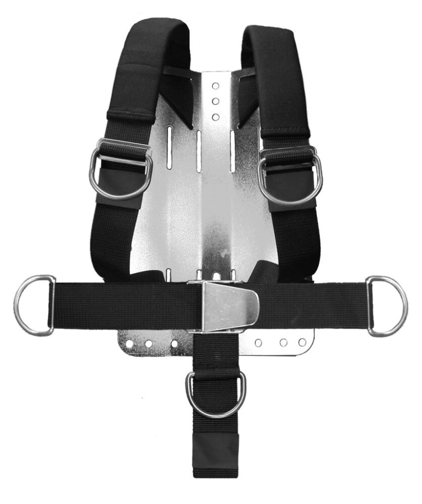 HARNESS & PLATE Apeks AL Backplate with harness, assembled
