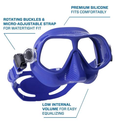 Steel Comp Mask - Blue