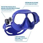 Steel Comp Mask - Blue