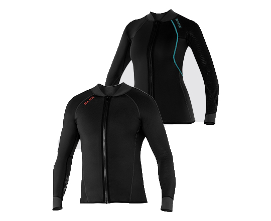 BARE ExoWear Front Zip Jackets Men's and Women's