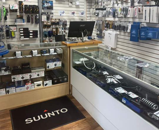 Suunto and Garmin Dive Computer Counter