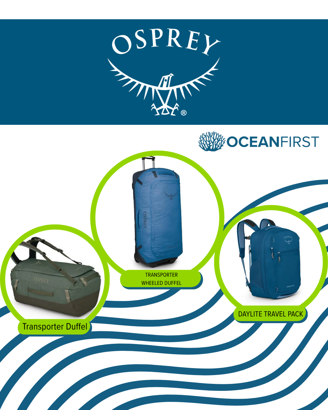 Osprey backpacks and adventure gear