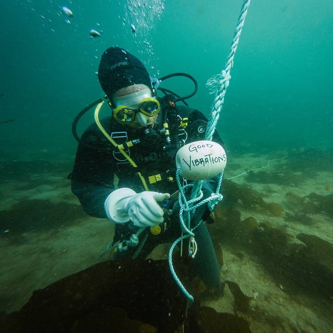Commercial mooring installation and marine operations by UB Diving on Vancouver Island