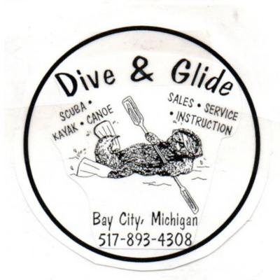 Dive and Glide Scuba's original 1997 logo