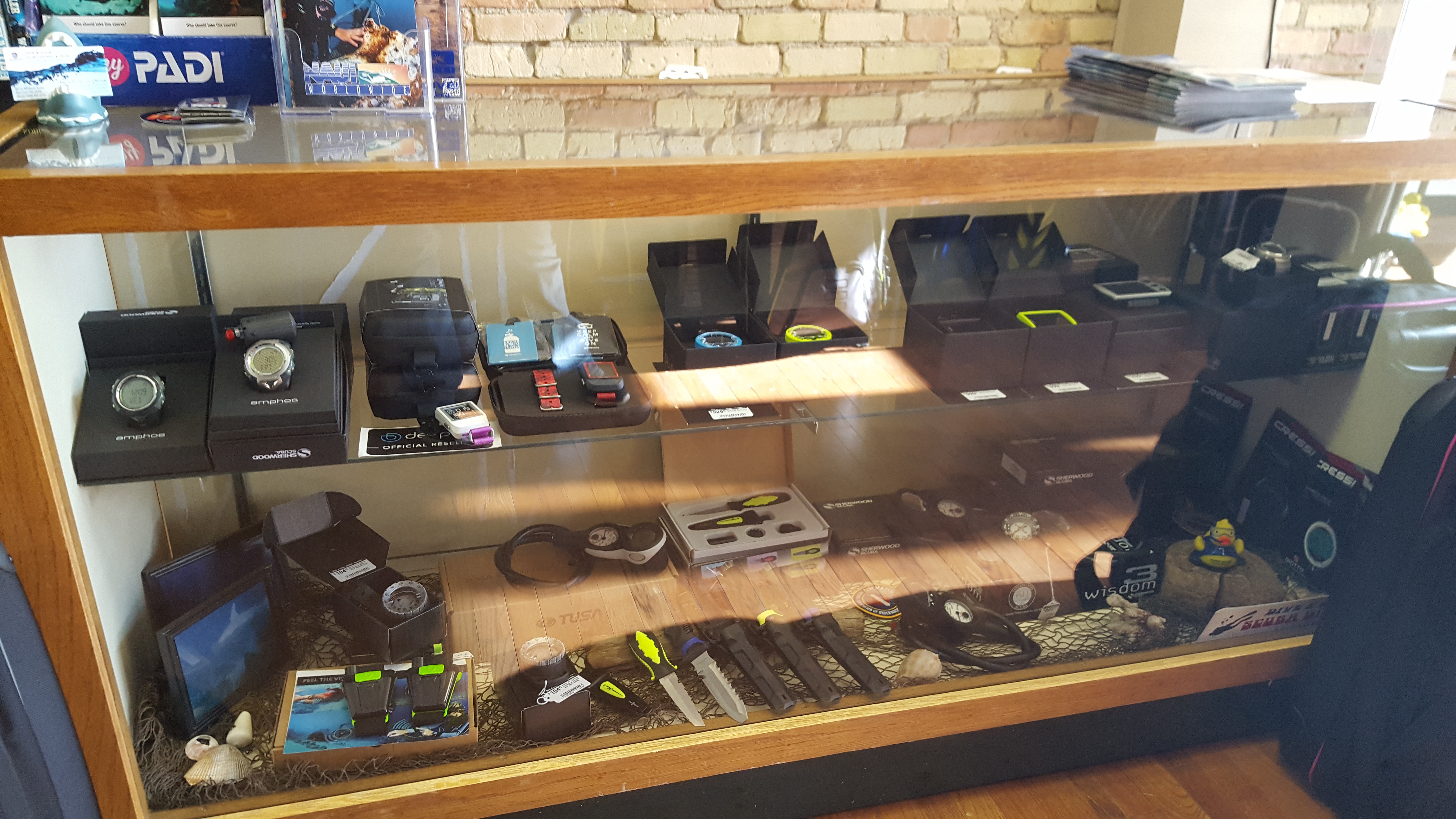 Scuba equipment selection