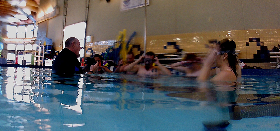 Snorkeling skills at Roosevelt Swim Center