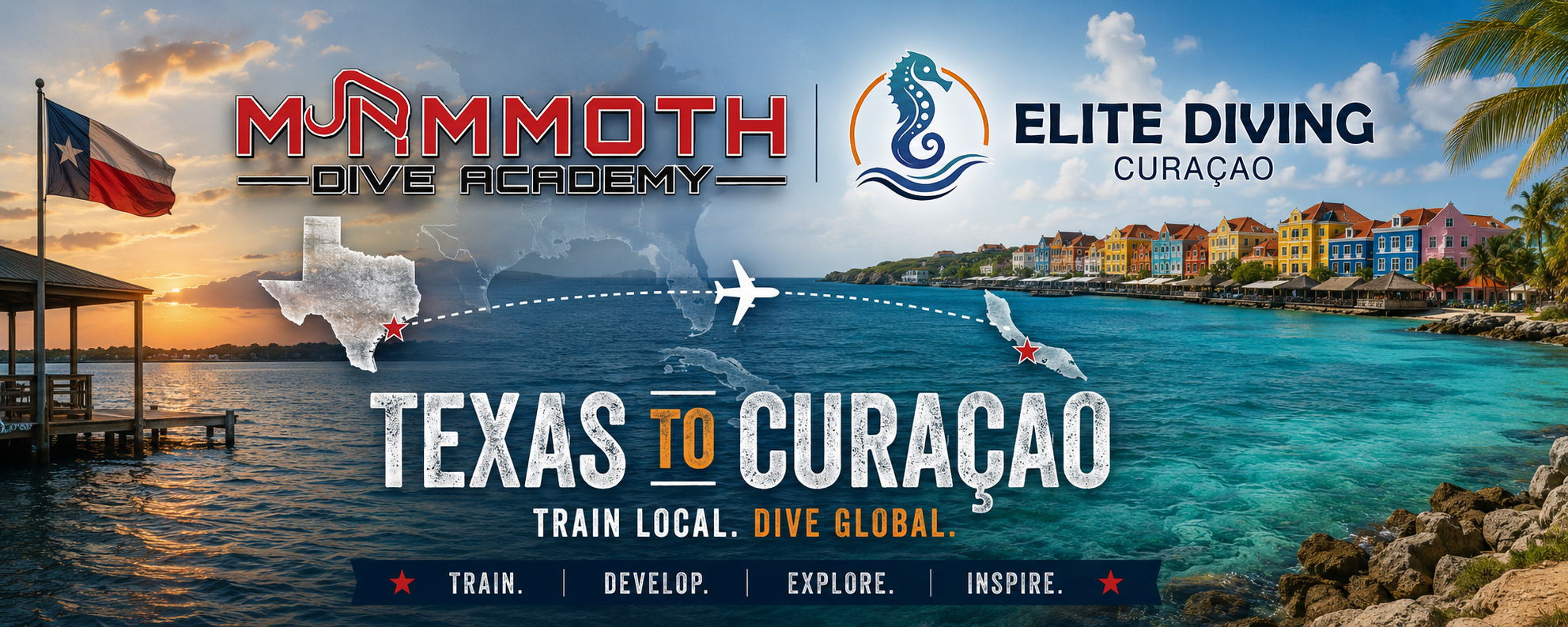 Mammoth Dive Academy and Elite Diving Curaçao - Texas to Curaçao