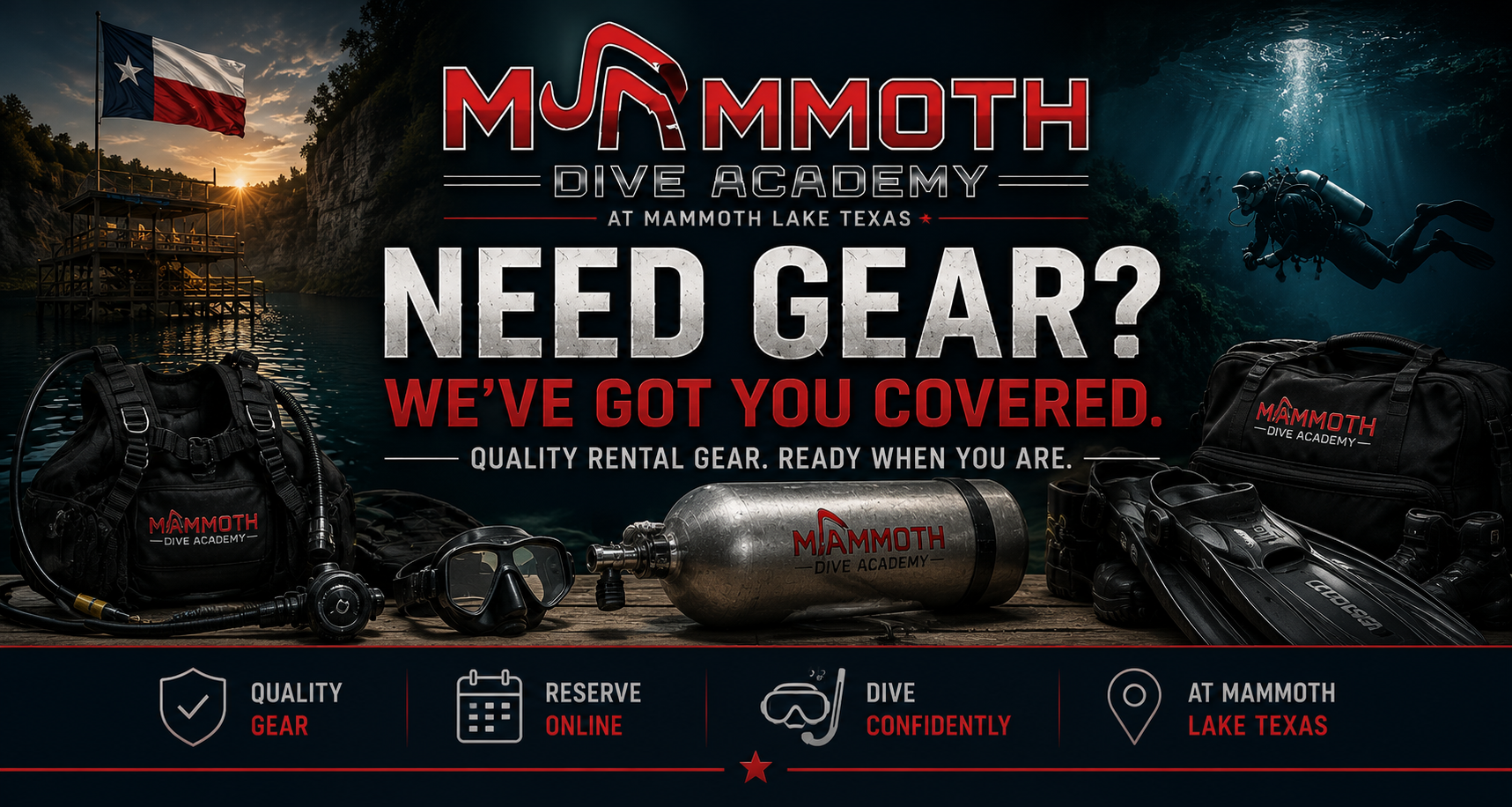 Mammoth Lake Texas Rental Gear