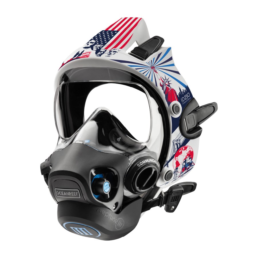 Ocean Reef Neptune III ID250 special edition with USA graphics