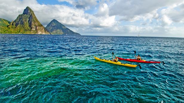 Kayaking with Pitons