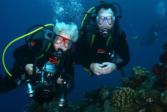 Connie & David Faas Divers First; Owners Second