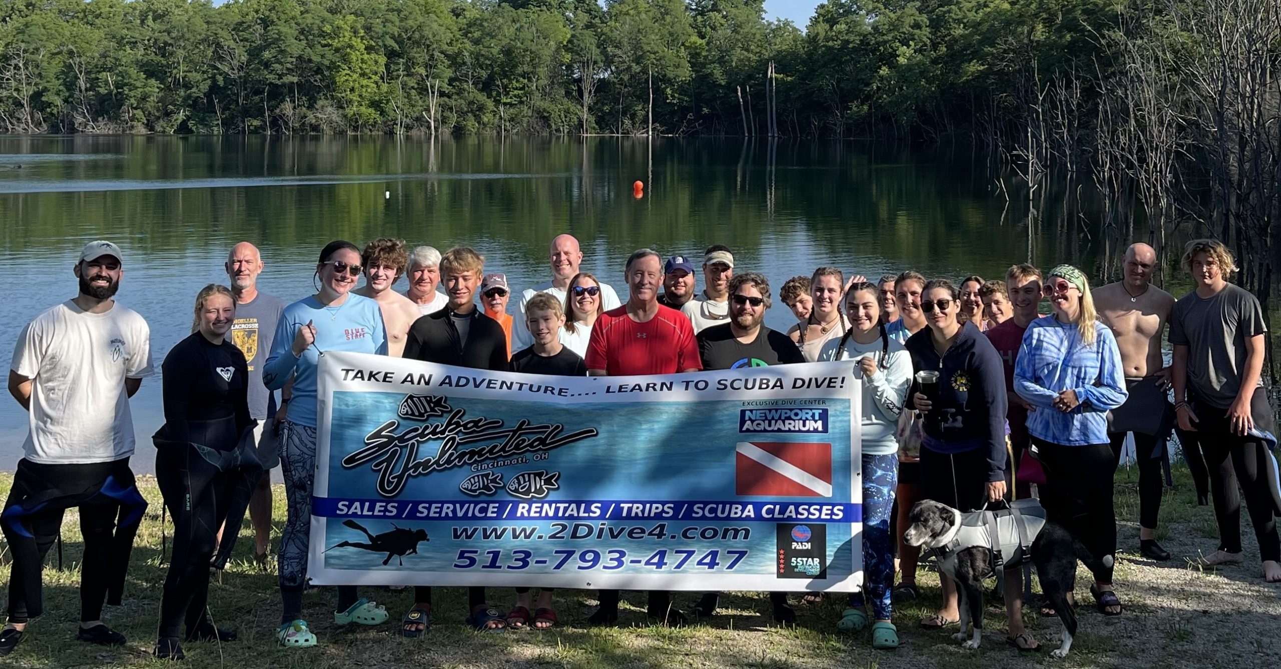 Dive With Us Sugar Grove scuba diving