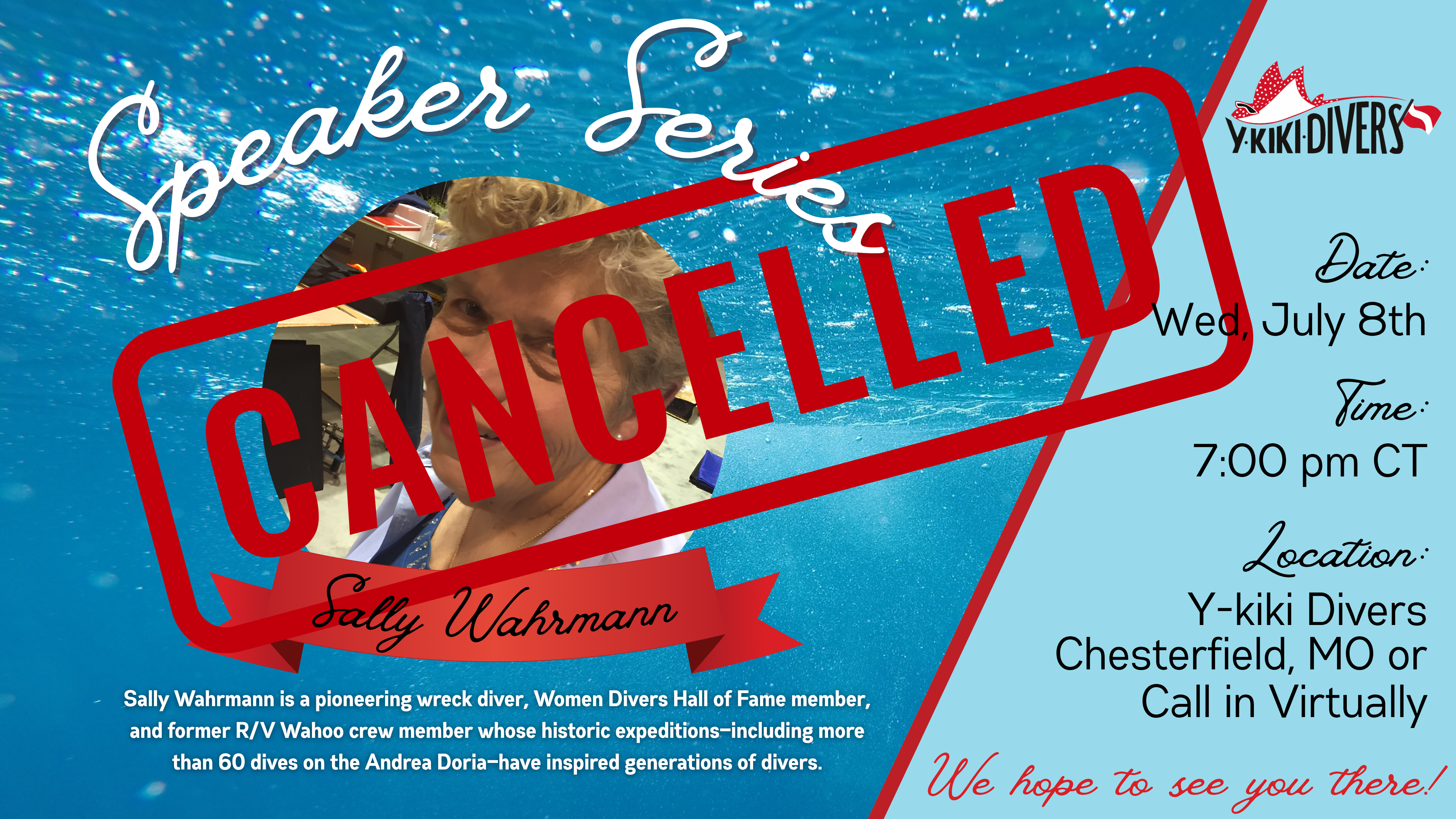 Speaker Series-Sally Wahrmann
