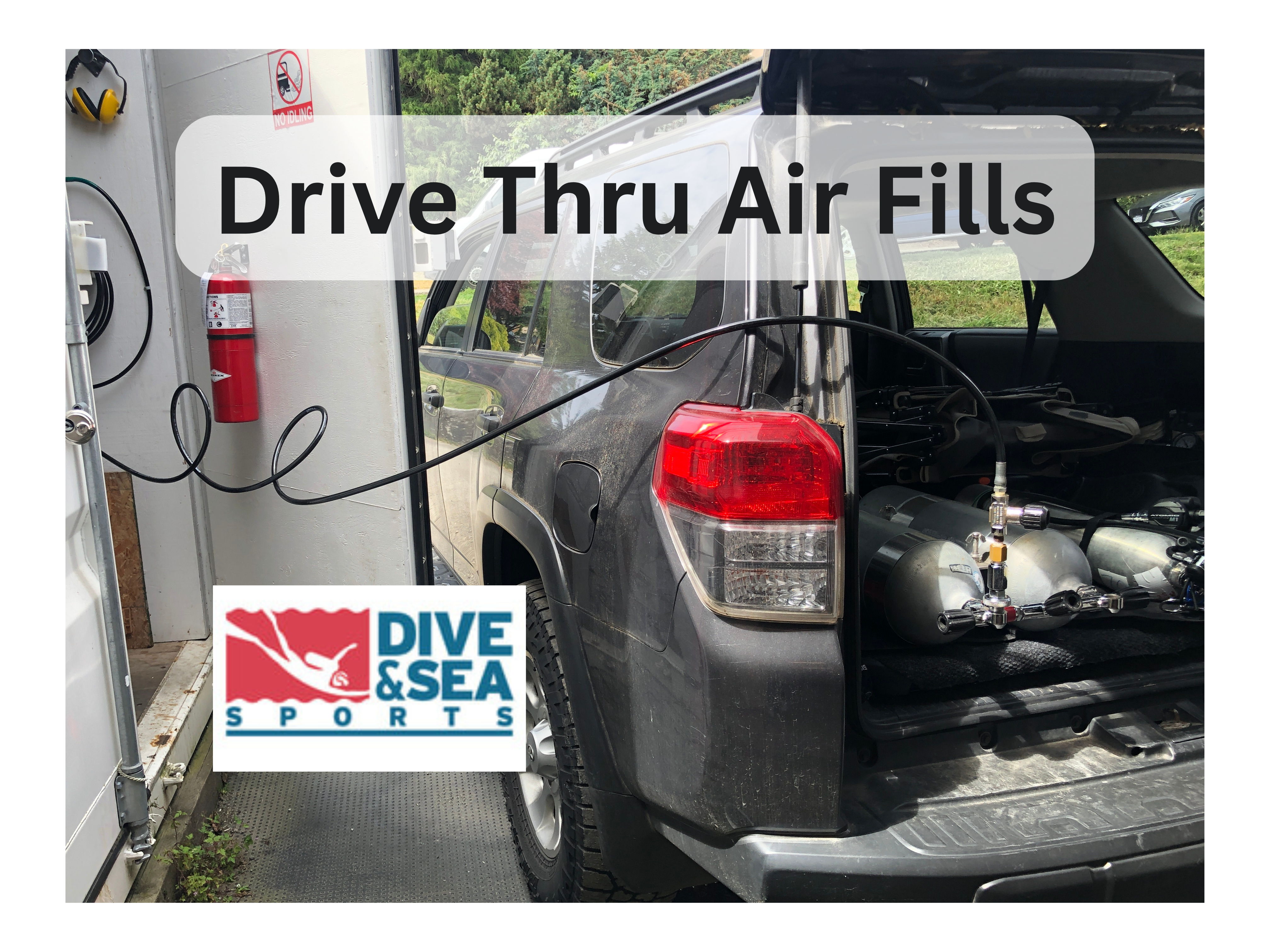 Drive Thru Scuba Air Fills