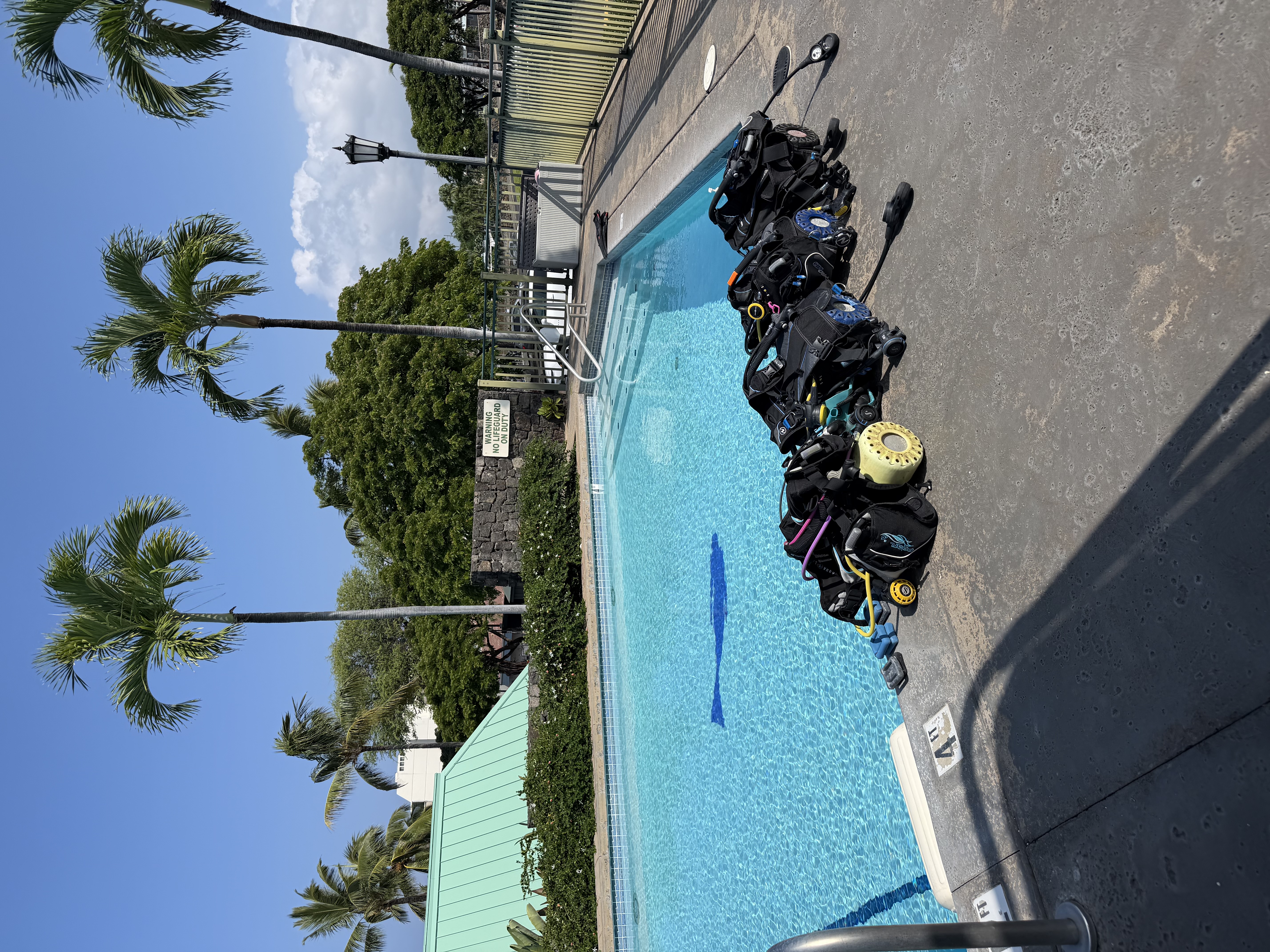 PADI Instructor Development Course pool training