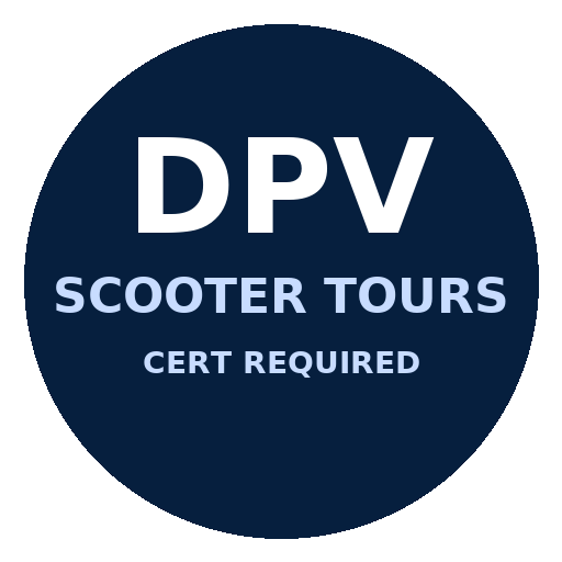 DPV Scooter Tours badge