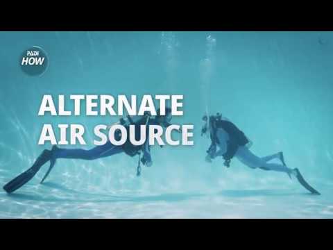 PADI How To Alternate Air Source training video thumbnail