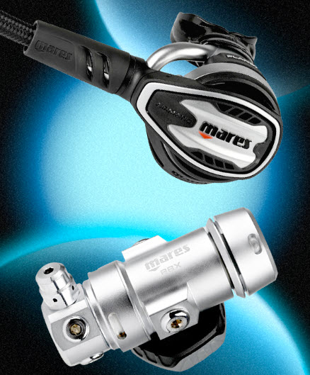 Mares Planet 88X first and second stage regulator system