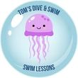 Jellyfish swim level sticker badge, Tom’s Dive & Swim