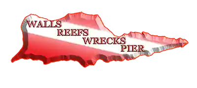 Scuba diving on St. Croix U.S. Virgin Islands.  Dive a Wall, a Reef, a Wreck, and a Pier