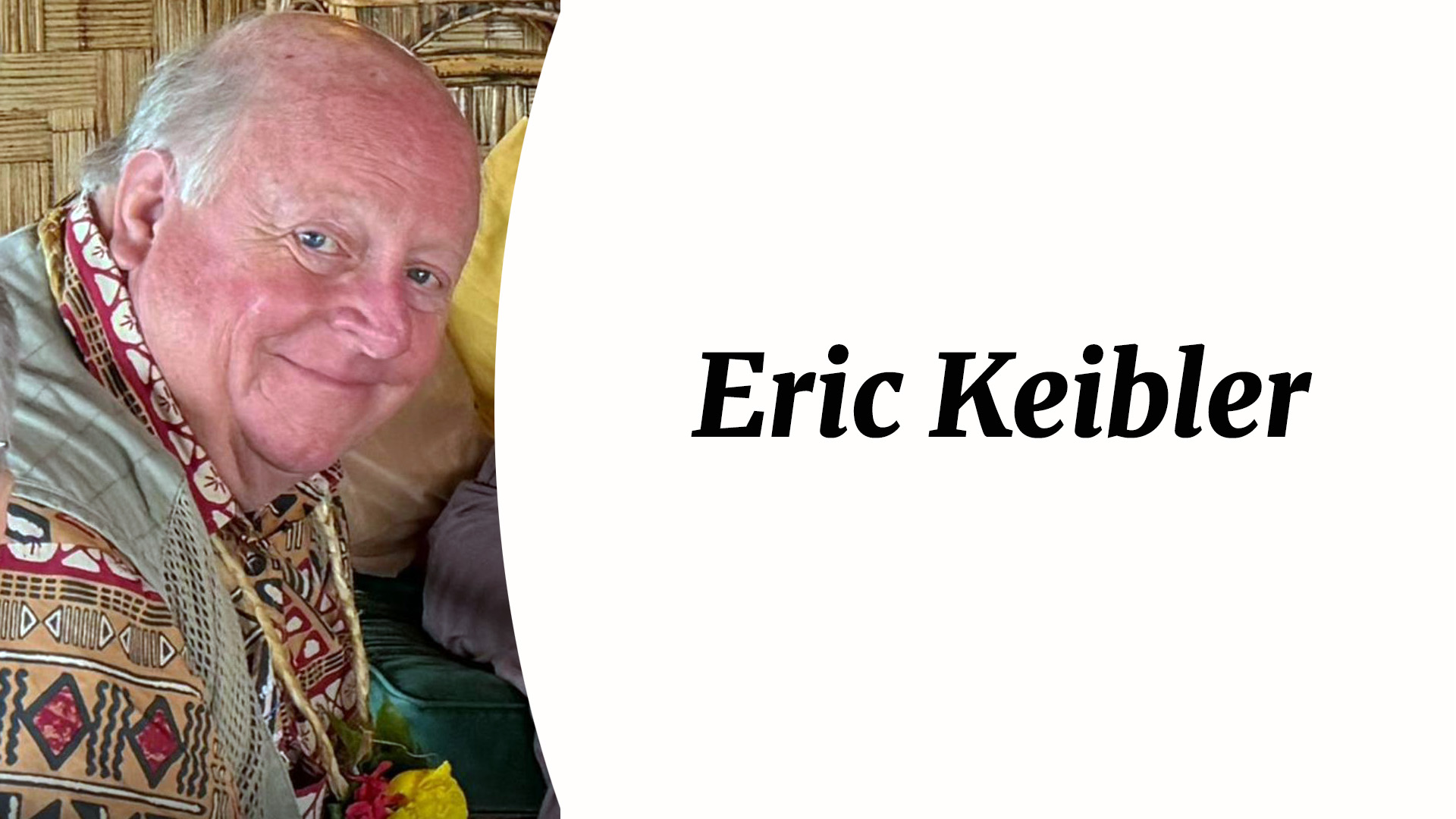 Travel Host Eruc Keibler