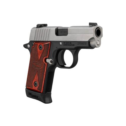 SIG SAUER P938 TWO-TONE STAINLESS 9MM 7RD
